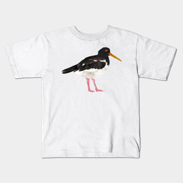 Oystercatcher Kids T-Shirt by Babban Gaelg